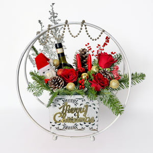 Premium Merry Christmas Gift Basket