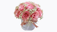 Classic Pink Rose Box