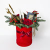 Luxury Christmas Flower Box With Jewellery