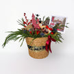 Natural Basket Christmas Hamper