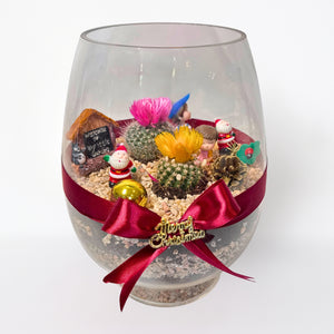 Christmas Cactus Terrarium