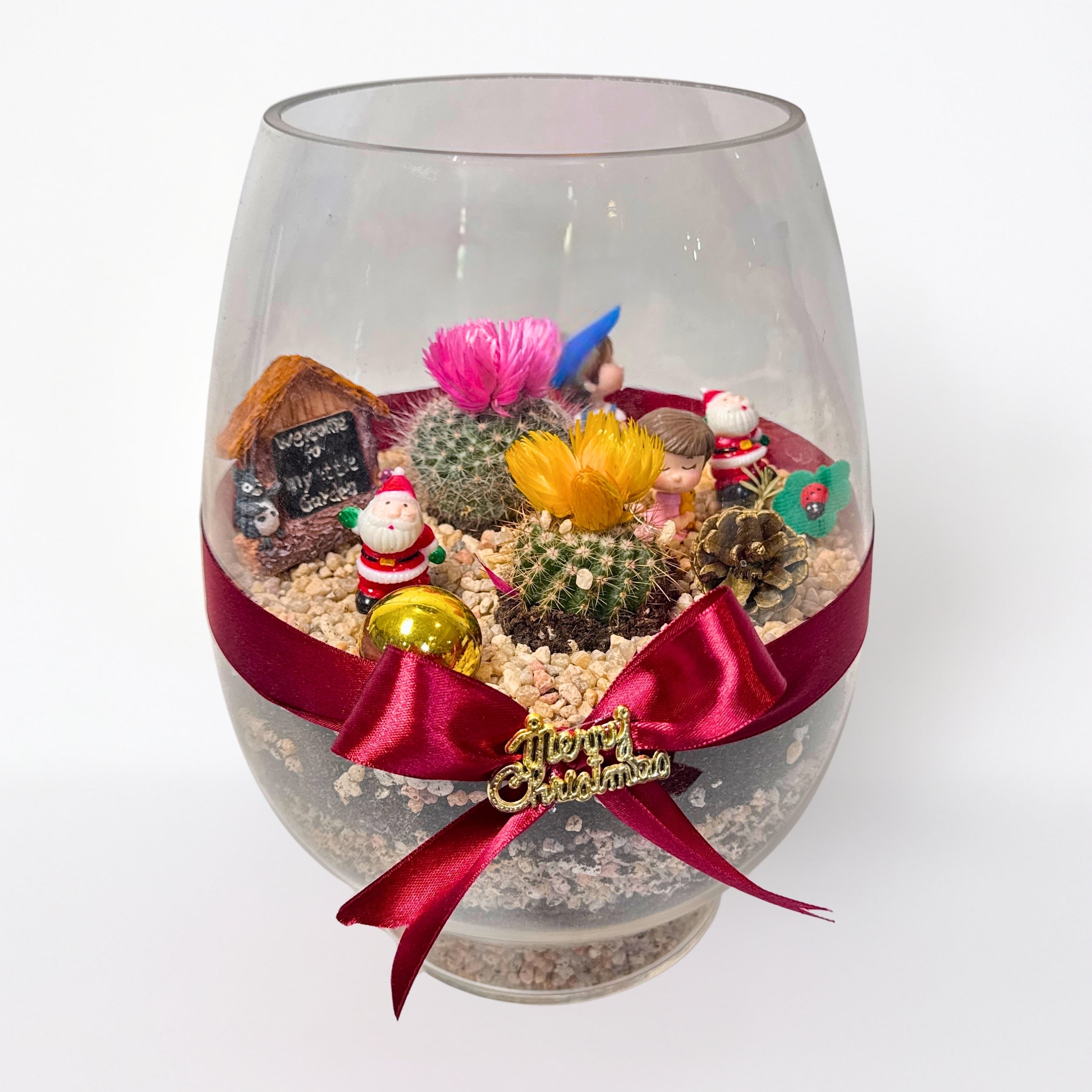 Christmas Cactus Terrarium