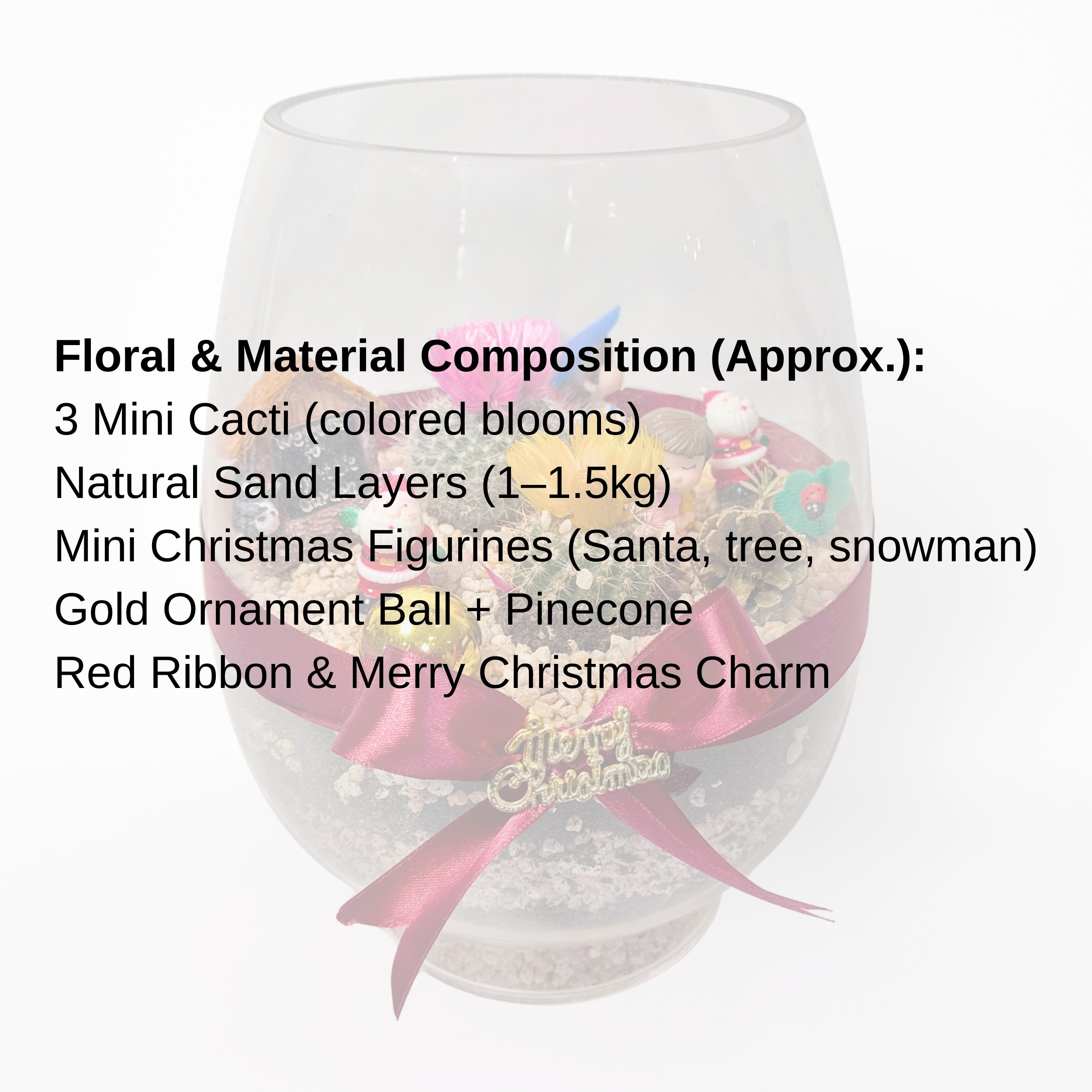 Christmas Cactus Terrarium