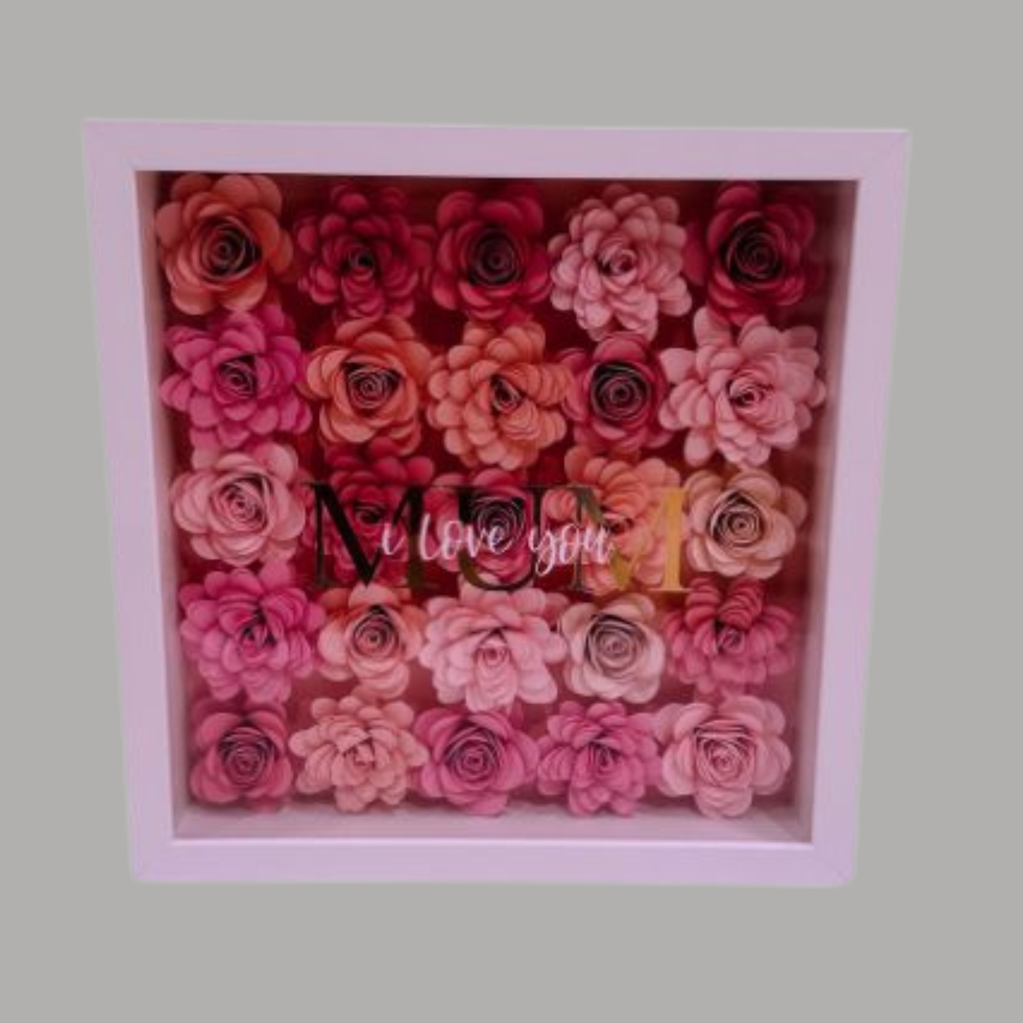 Pink Flower Frame