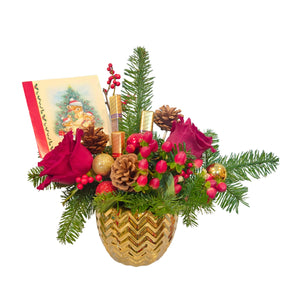 Golden Pine & Ruby Rose Christmas