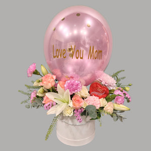 LOVE YOU MOM BALLOON