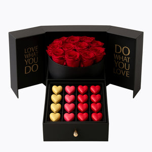 Luxury Rose & Chocolate Valentine Box