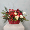 Christmas Classic Red Basket