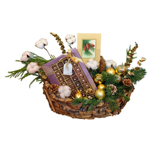 Cotton & Chocolate Festive Boat