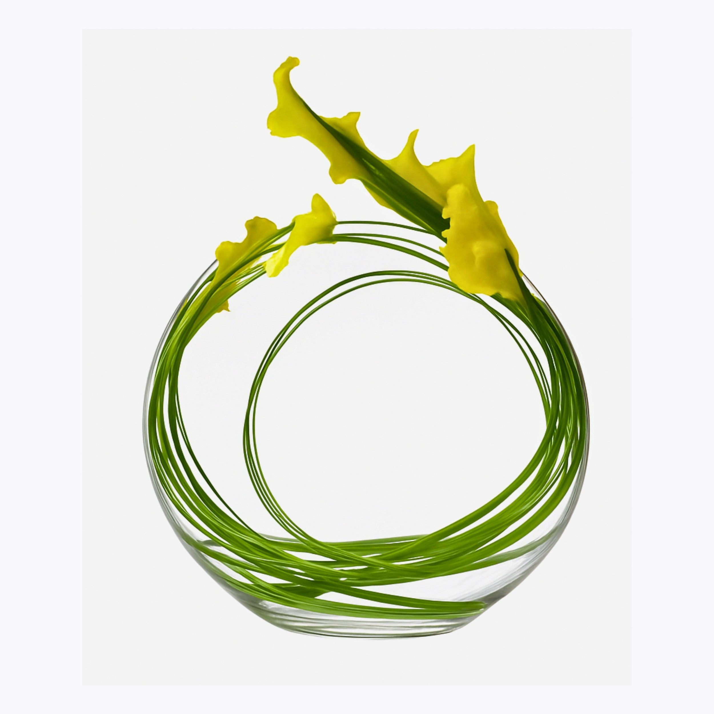 Sculpted Calla Sphere