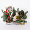 Ceramic Christmas Forest Arrangement