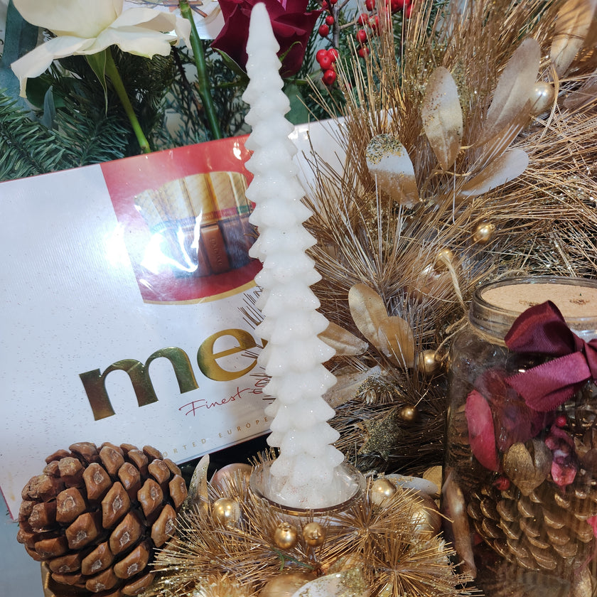 Golden Wreath & Luxury  Gift Arrangement