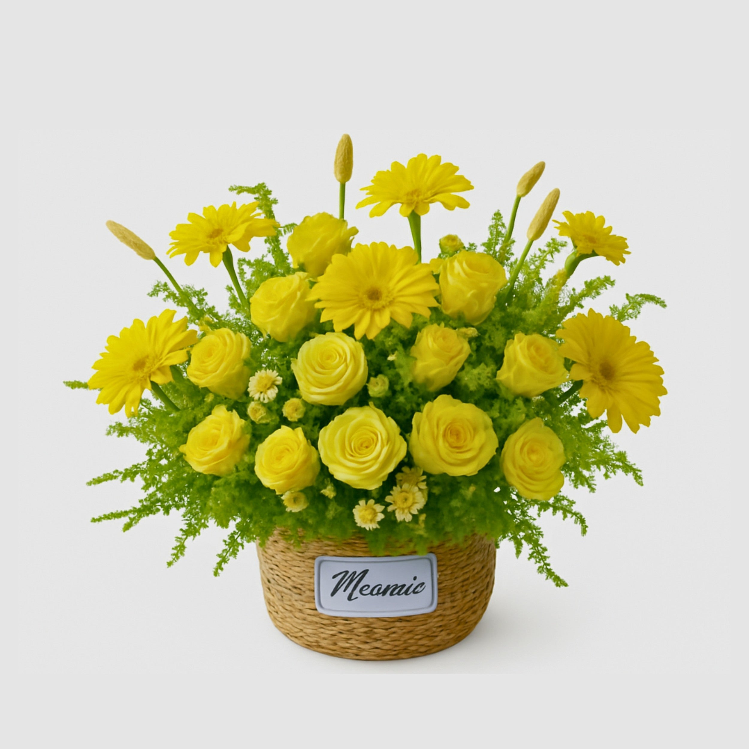 Golden Garden Basket