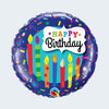 Foil Birthday balloon#14